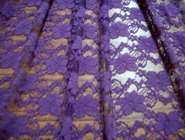 7.Purple Small Flower Lace